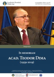 2019 Comemorare Teodor Dima Afis
